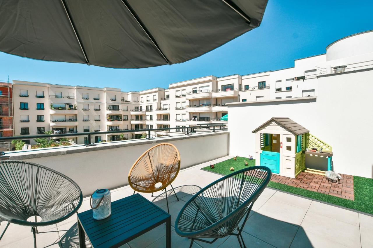 Perfect For Disney, Game Room, Rooftop, Parking Chessy  Eksteriør bilde